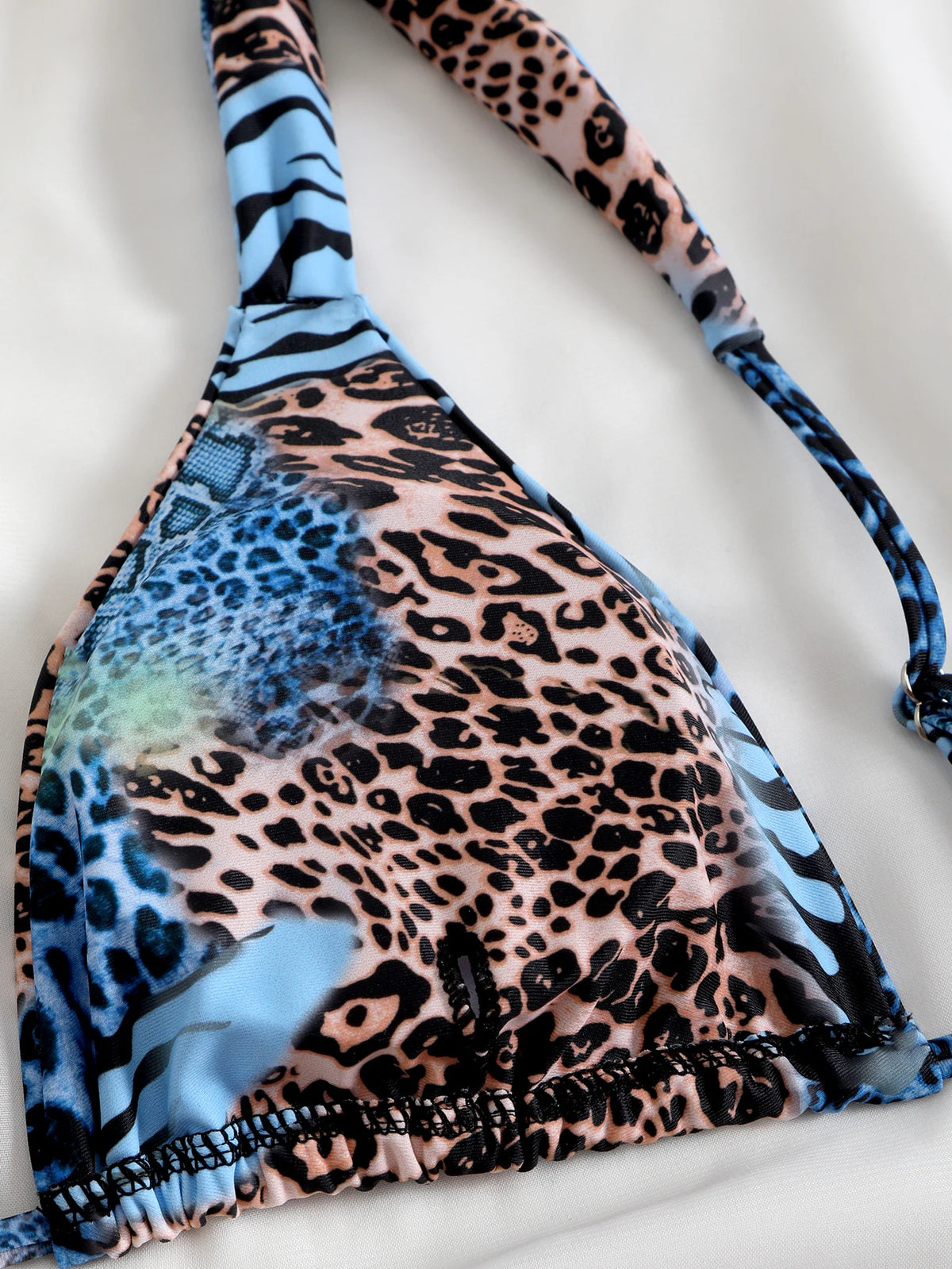 2025 Brazilian Thong Bikinis Strappy Swimsuit Women Sexy Printed Swimwear Female Bathers Swimming Bathing Swimming Swim Suit