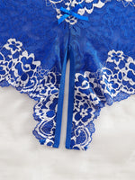 Lace Contrast Color Lingerie Bra And Panties Sets Underwear Set Women Suits