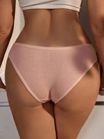 3Pcs/Set Cotton Women Briefs Sexy Seamless Brazilian Panties Female Low Rise Underwear Breathable Underpants Girls M-XL Intimate