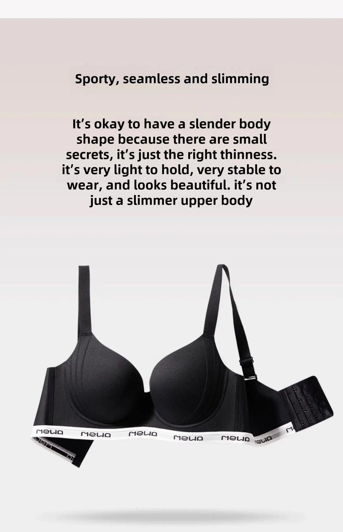 MOYISU Adjustable Anti-Sag Bra for Women, Big Bust Minimizer Wireless Bralette Lightweight No Spillage Comfort Plus Size Summer