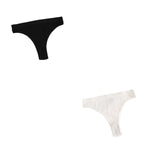 2Pcs/Set Seamless Panties Women Low Rise Panty Soft Solid Color Briefs Sexy Sports Underwear Female Underpants Lingerie M-XL
