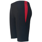 Men's Five-Point Boxer Racing Anti-Embarrassment Classic Contrasting Color Close-Fitting Professional Swimming Trunks