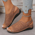 Fashion Designer Women's Wedges Sandals New Woman Breathable Sandals Fashion Comfort Handiness Summer Casual Female Sandals