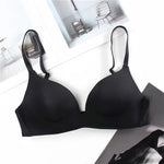 2Pcs/Set Padded Bras For Women Push Up Bra Underwear Non-wire Brassiere Sexy Lingerie Solid Color 3/4 Cup Comfort Intimates