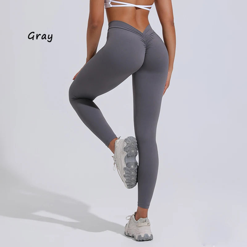 DIAS FIT JOY Women's Yoga pants back V-waist buttocks lifting pants high waist sports and fitness pants sports pants