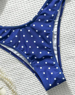 XS - L Polka Dot Bandeau Bikini Women Swimwear Female Swimsuit Two-pieces Bikini Set Brazilian High Cut Bathing Suit Swim Lady