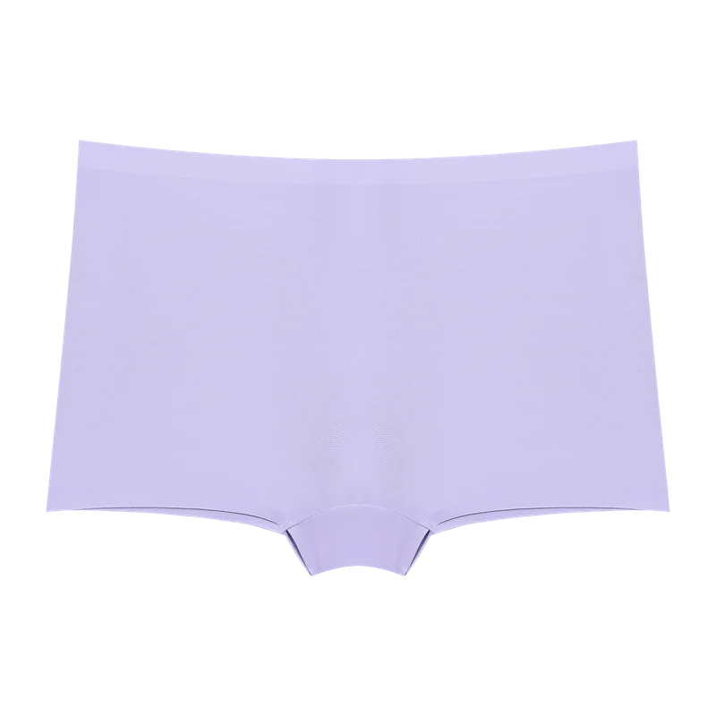 3Pcs Women's Seamless Panties Sports Boxer Underwear Female Solid Color Comfortable Briefs Cozy Lingerie Intimate Underpant S-XL
