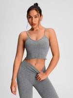 Summer Strappy Tank Tops for Women Vest Sleeveless T-shirts Casual Cami Tops Yoga Tanks Moisture Wicking Seamless Sports Vest
