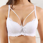 Beauwear Strapy 3/4 Molded Cup Bras for women Floral lace bras cup B with Wire-7004