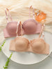 2-piece set of multi-color women underwear with steel rims gathered bra embroidered lace daily sweet braissere push up bra 1903