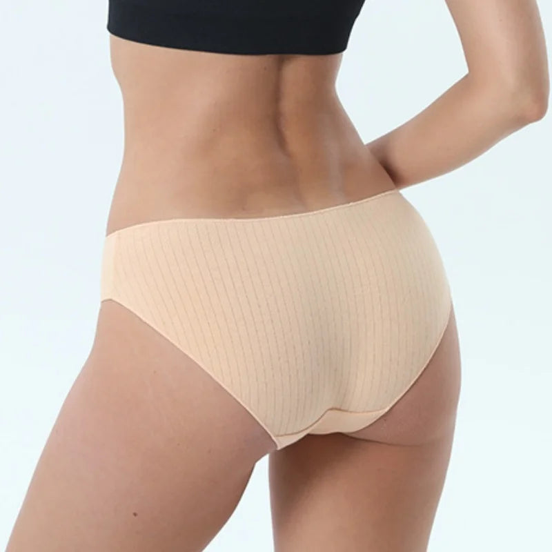 4Pcs/Set Women Low Rise Briefs Women's Cotton Panties Female Underpants Comfort Panties Sexy Lingerie M-XL Underwear