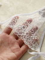 2 pcs Low Waist Lingerie Lace Thong For Women Sexy Panties Comfortable Underwear Female Underpants C847