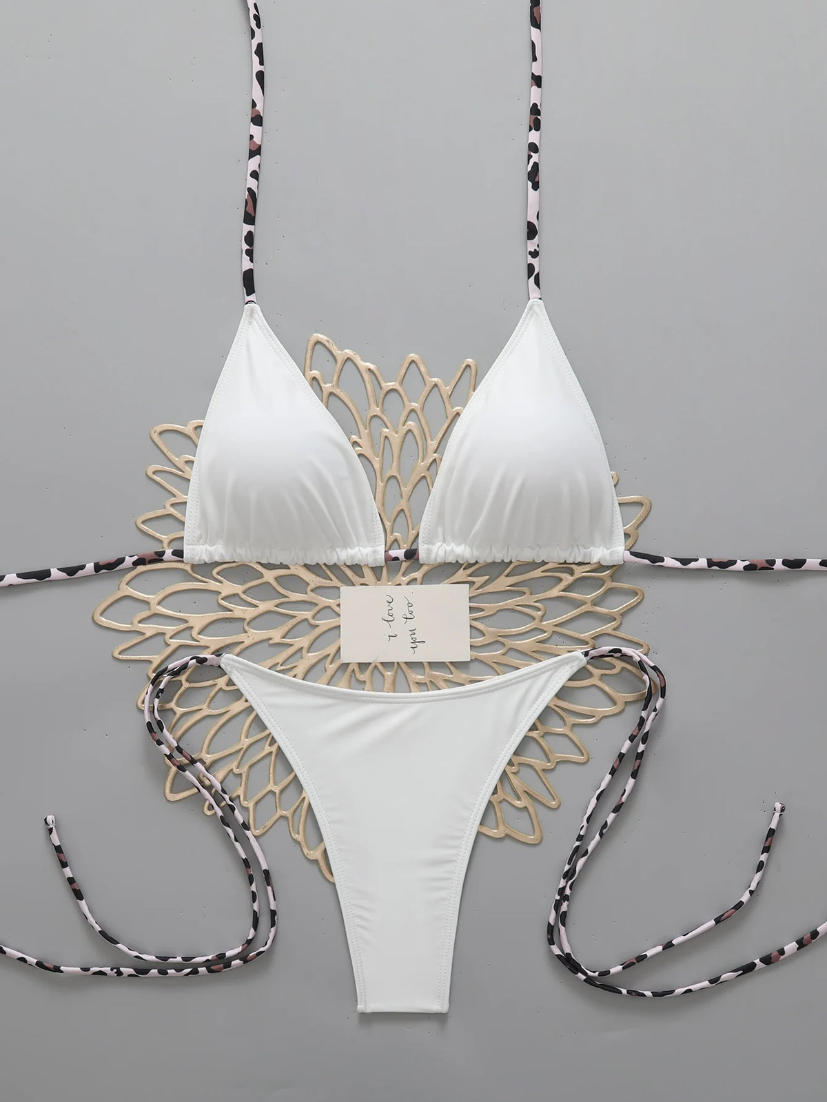 Halter Triangle String Bikinis 2026 Women Sexy Swimsuit Solid Brazilian Swimwear Female Bathers Bathing Swimming Swim Suit