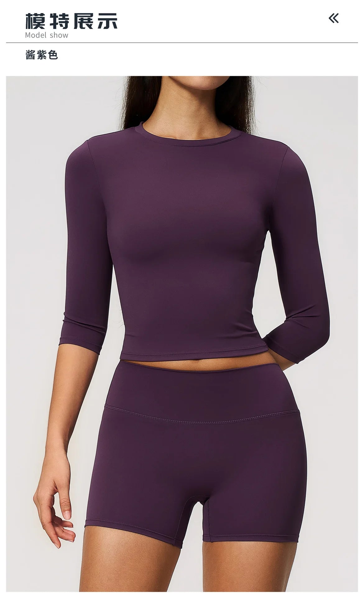 Yoga Sets Women Half Sleeve O Neck Slim Sports T Shirts High Waist Short Fitness Suit Outdoor Gym Running Workout Tracksuit