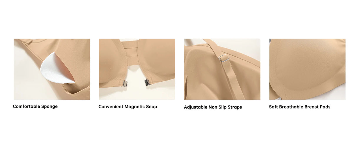 7pcs Bra and Panty Set Women's Lingerie Seamless Push-Up Wireless Bras with Removable Padding Basic Everyday T-Shirt Lingerie
