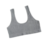 Seamless Push-Up Bras For Women Wireless Sports Brassiere Rib Bralette Unlined Underwear Female Crop Top Sexy Lingerie M-XL