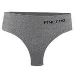 M-2XL Seamless Thongs Women High Waist G-string Ladies Comfortable Bikini Panties Soft Thong Underpants Girls Underwear Lingerie