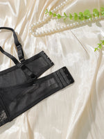 Women's embroidered lace plus size bra with steel ring gathering push up underwear suitable for full figured women MR2679