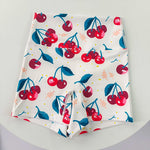 Women Dopamine Printed Quick Dry Yoga Shorts High Stretch Fitness Training Sports Shorts