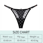 Thin Sexy Girls G String Thong Panties Women Briefs Flower Hollow Out Transparent Underwear Female Lingerie
