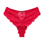 Hollow Out Girls G String Sexy Panties Women Briefs Thong Transparent Lace Underwear Female Thin Low Waist Lingerie Size S-XL
