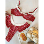 Floral Bikini 2026 New Swimsuit Women Sexy Swimwear Female BandeauBiquini Push Up Bathingsuit Mirco Swimming Suit Beachwear
