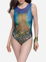 2026 New Printed One-piece Swimsuit Classic Printed Lace Up Swimsuit Women's Push Up Flower One-piece Suit Beach Wear For Female
