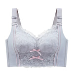 Womens Full Coverage Lace Push Up Bra Wireless Large Size Anti-sagging Underwear Female Lingerie 34 36 38 40 42 44 48 50 C D E
