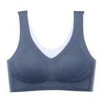 Women's Ultra Thin Ice Silk Net Yarn Bra with Removable Breathable Pads And Elastic Shoulder Straps for Comfortable Wear
