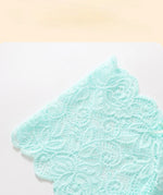Women's Briefs Sexy Lace Mesh Panties Perspective Underwear Low Waist Solid Color Briefs Breathable Intimates Female Lingerie