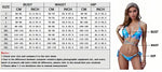 Sexy Flower Bikini 2025 Women Swimsuit Two Piece Swimwear Female Thong Bikinis Set Swimming for Bathing Suits Brazilian Biquini