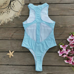 Sexy Sleeveless One Piece Women Swimsuit Sport Style Surf Wear Swimwear Lady Monikini Mujer Bathing Suit Bodysuit Padded 2024