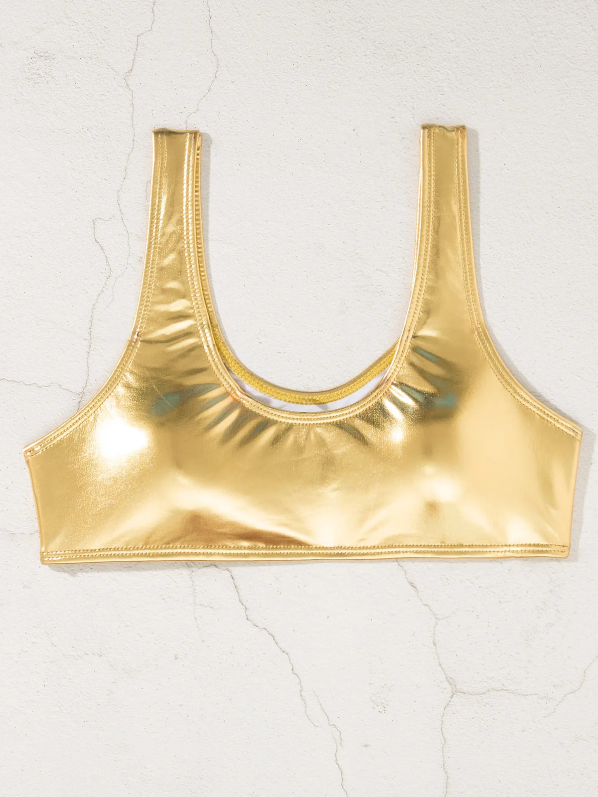 Sexy Sports Thong Bikinis Women Swimsuits Female Swimwear 2025 Bronzing Bikini Set Bathing Suit Gold Silver Beachwear Biquini
