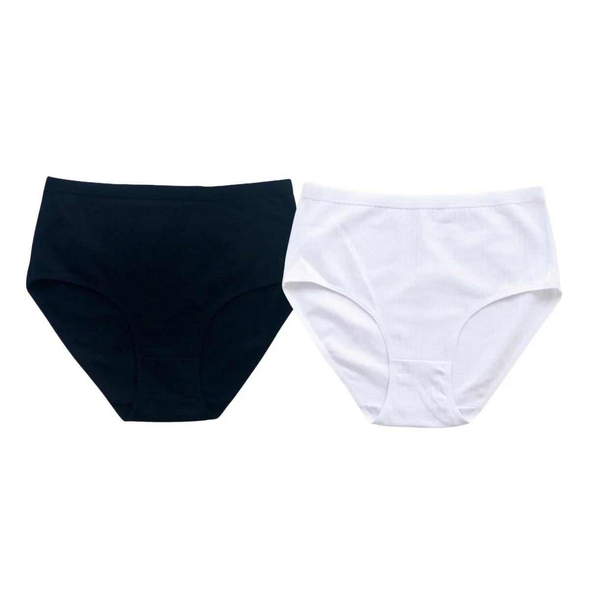 2Pcs/Set Women Cotton Panties High Waist Briefs Breathable Underwear Female Underpants Plus Size Sexy Lingerie S-XXL 8 Colors
