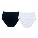 2Pcs/Set Women Cotton Panties High Waist Briefs Breathable Underwear Female Underpants Plus Size Sexy Lingerie S-XXL 8 Colors