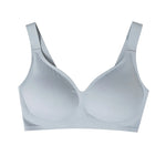 Women's Soft Support Seamless Wire-Free Bra Deep V Thin Bra Push-up Full Cup Comfortable Breathable Solid Color Bra sostén
