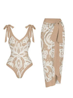 2026 String One Piece Swimsuit & Vent Skirt Padded Sexy Swimwear Women Bathing Suit Female Swimming Summer Beachwear Bodysuit