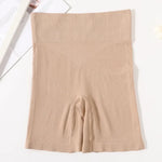 Seamless Shorts For Women Sports Safety Short Pants High Waist Panties Shorts Ribbed Hips Lift Underwear Female Underpants