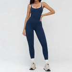 Women Jumpsuit Gym Set Yoga Suit Back Cross Sportswear Sports Jumpsuit Fitness Dance Performance Rompers Workout Bodysuits