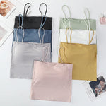 Seamless Bra Summer Tube Tops Women Crop Tops with Removable Pads Sexy Lingerie Invisible Top