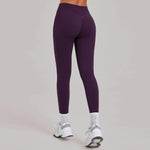 Women's Gym Yoga Pants Nude Feeling Sports Clothes Elastic High Waist Buttock Lifting Sports Fitness Tight Sweatpants