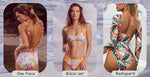 2025 Women's Ruffled One Piece Swimsuit Femme One Shoulder Backless Bathing Suit Sexy Monokini Beachwear Female Bodysuit
