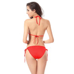 Summer Beach Bandage Bikini Sets Womens Sexy Swimwear Micro Bikini Set Tie Side G-String Thong Beachwear Swimsuit Bathing Suits