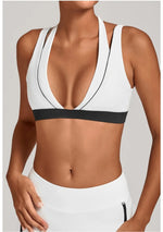 Women's Nude Yoga Bra Slim Fit Beautiful Back Sports Top Fitness Running Casual Tight-fitting Top
