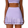Pleated Tennis Skirt for Women with Pocket Shorts Women's High Waisted Wrapped Around Tummy Control Athletic Golf Yoga Skorts