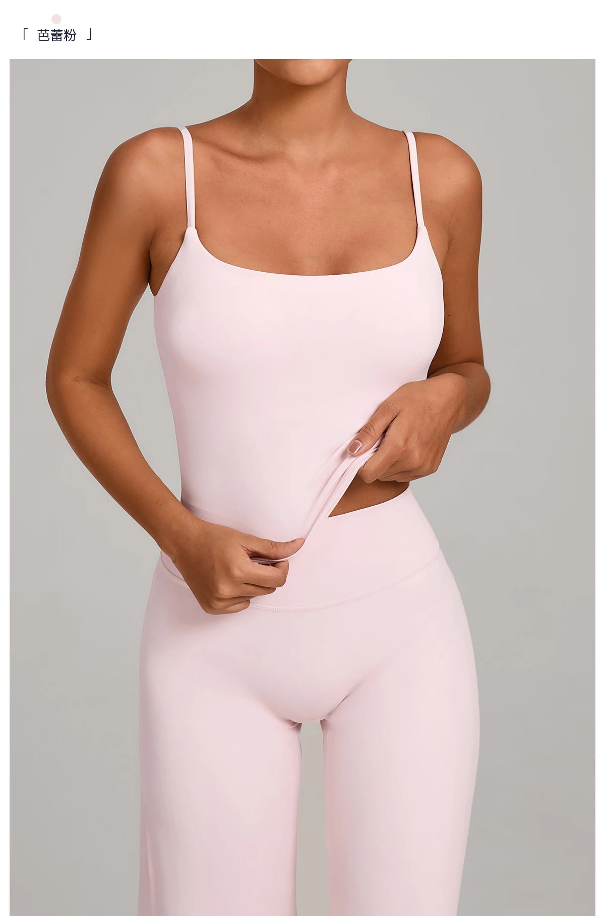 GYM Tank Top With Built In Bra women's Yoga clothing running Square Neck fitness vest beautiful back sports Workout