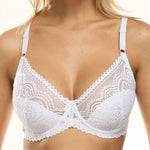 Beauwear Thin Cup Full Lace Breathable Push Up Bra Sexy Women Underwear Brassiere Small Size Lingerie Top Underwired Bralette