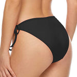 Women Summer Side Tie Bikini Bottoms Triangle Cut Swimwear Quick Dry Solid Color Beachwear For Pool Vacation Swimming Trunks