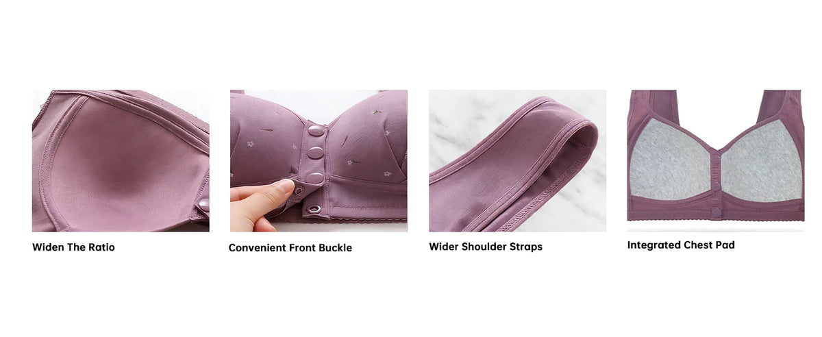 7pcs Elegant Lace Push Up Seamless Bras for Women Large Plus Size Breathable Lingerie,All-Day Wear for Breasts Brassiere Femme