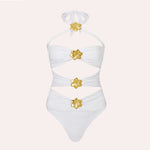 Sexy Starfish Bikini Set With Skirt Women Two-Pieces Swimsuit 2025 New High Fork Skirt Set Biquini Swimwear For Girl Clothing